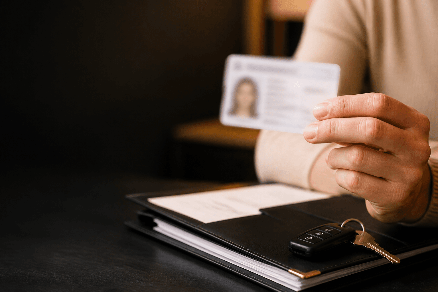 Illustrated preparation example for Government-issued photo ID