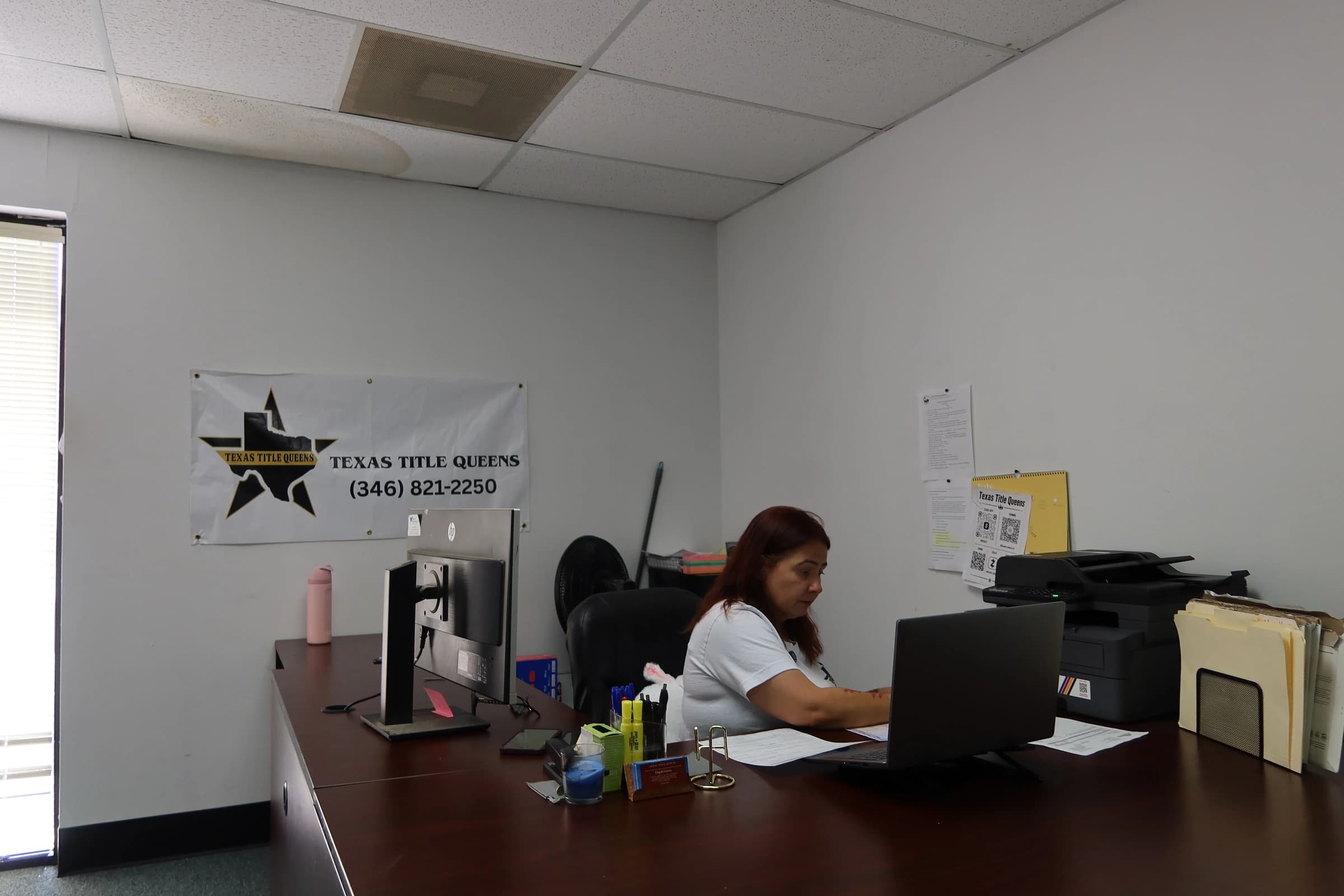 Susie working at Texas Title Queens in Humble